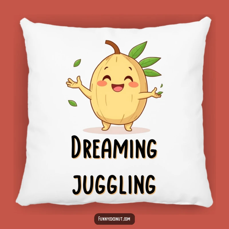 Funny Juggling Coconut Pillow: Soft Comfort for Happy Moments