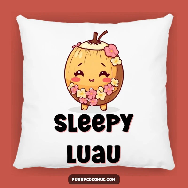 Funny Coconut Pillow: Comfy Accent with Tropical Bewilderment
