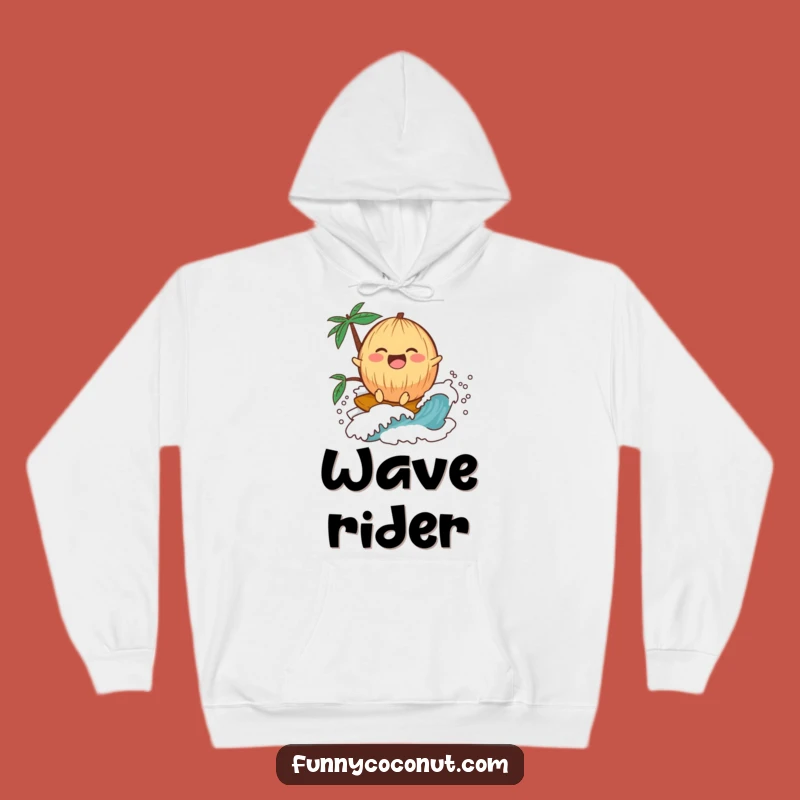 Cozy Funny Laughing Coconut Hoodie: Warm Waves of Joy