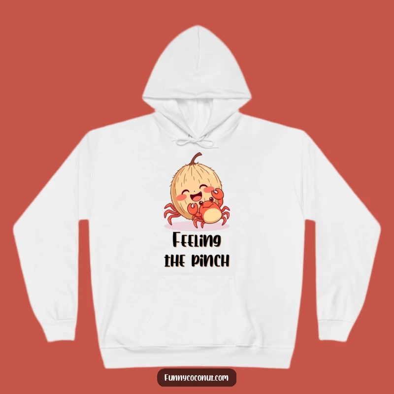 Funny Tickled Coconut Hoodie: Cozy and Hilarious Beach Comfort Gift