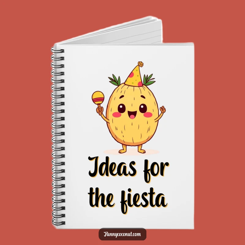 Funny Coconut Notebook: Cheerful Party Journal, Creative Fun, Hilarious Gift!