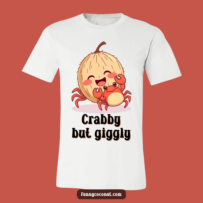 Funny Tickled Coconut T-Shirt: Beachside Merriment Apparel Gift
