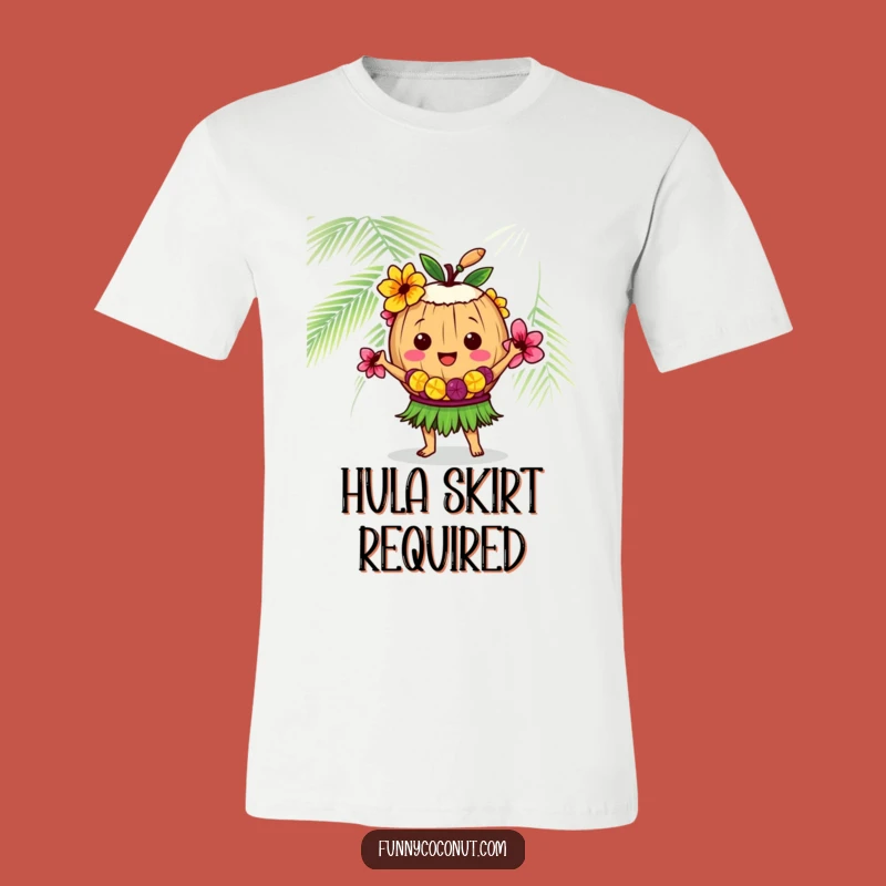 Funny Coconut Hula Dancer T-Shirt: Island Fun for Your Casual Wardrobe Gift