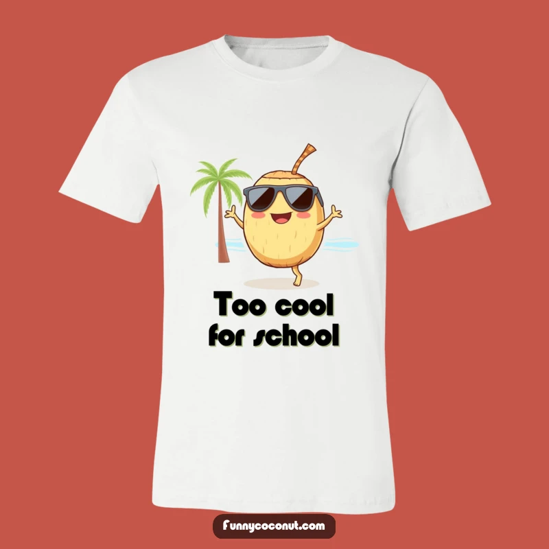 Funny Dancing Coconut T-Shirt: Hilarious Beach Party Apparel Gift