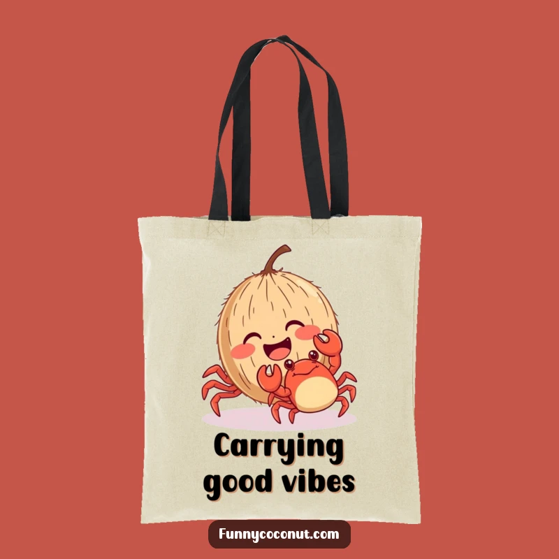 Funny Tickled Coconut Tote Bag: Carry Your Giggle-Worthy Style Gift
