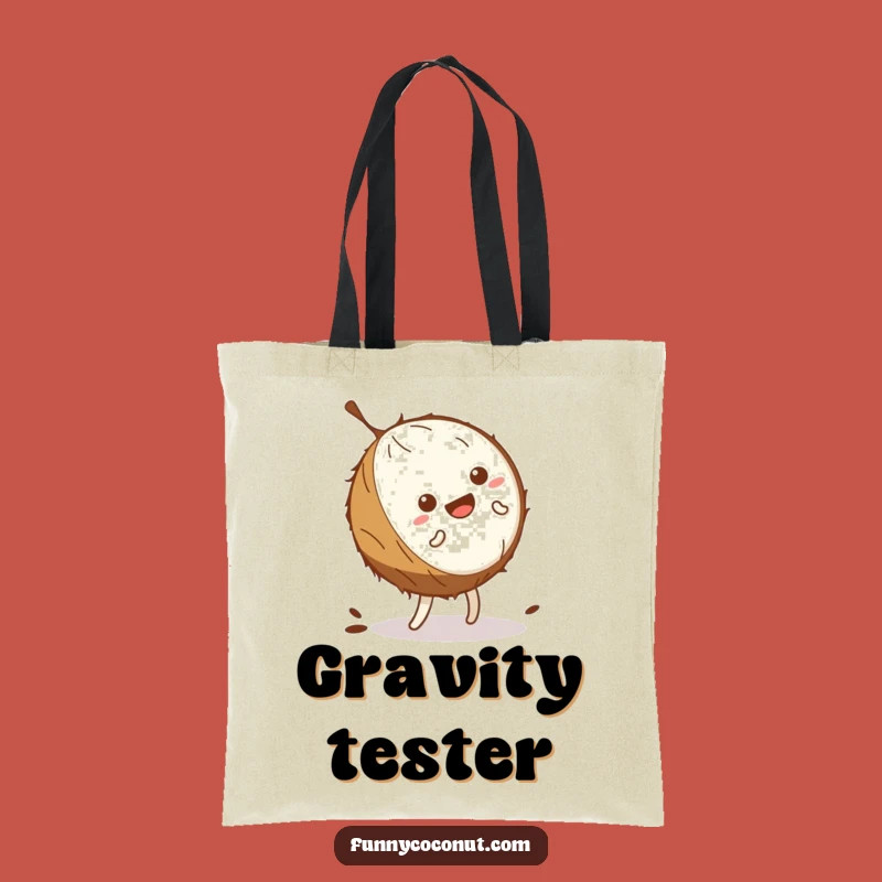 Funny Coconut Cartwheel Tote Bag: Carry Your Comedic Spirit